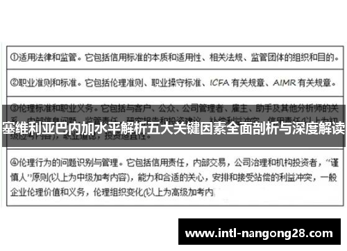 塞维利亚巴内加水平解析五大关键因素全面剖析与深度解读