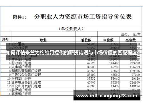 如何评估米兰为约维奇提供的薪资待遇与市场价值的匹配程度 如何评估米兰为约维奇提供的薪资待遇与市场价值的匹配程度